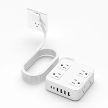 110V zásuvkový panel s nezávislým vypínačom, predlžovací kábel USB, inteligentný multifunkčný predlžovací kábel s vysokým výk