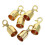 6pcs Rope End Stopper with Lobster Claw Clasps - Barrier Caps for Crowd Control &amp; Queue Divider 1