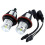2x Error Free 10w LED Angel Eyes Marker Lights Bulbs white/Blue/Red ，Compatible with For BMW E39 E53 E60 E61 E63 E64 E65 E66 1