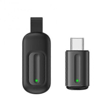 Télécommande mobile infrarouge USB-C avec application, apprentissage OTG, télécommande intelligente noire