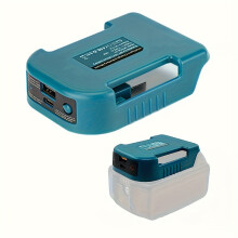 sztuki adapterów USB do ładowania, kompatybilnych z szybką ładowarką dokującą do akumulatorów litowych Makita 18 V, przen