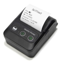 Przenośna drukarka paragonów, bezprzewodowa, BT Mini, paragon, drukarka mobilna POS, Esc/pos, kompatybilna z Androidem i iOS