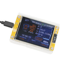 1002KH/S NMMiner NerdMiner Verbesserter Hochleistungs-Bitcoin-Krypto-Solo-Lotterie-Miner mit 2,8-Zoll-Smart-Display