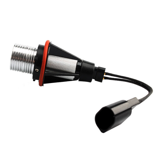 2 bombillas LED Angel Eyes de 10 W sin errores, color blanco/azul/rojo, compatibles con BMW E39 E53 E60 E61 E63 E64 E65 E66 E8 2