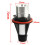 2 bombillas LED Angel Eyes de 10 W sin errores, color blanco/azul/rojo, compatibles con BMW E39 E53 E60 E61 E63 E64 E65 E66 E8 4