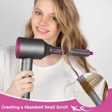 Voor Supersonic föhn, krulopzetstuk, cilinderkam, magische adapters, airstyler-opzetstuk