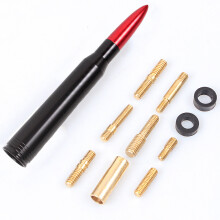 Yleismallinen lyhyt Bullet-antennisarja radiolle, yhteensopiva Dodge Ram, Ford F150 Raptor, CRV, RAV4, JEEP, alumiinivanteiden