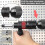 2.4-6.4mm Electric Rivet Nut Adapter Automatic Riveting Nail Cordless Riveting Tools with Wrench and Handle 3