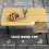 Brown WPC Garden Coffee Table with Metal Frame 4
