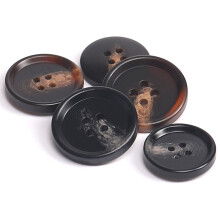 10/Set Resin Button Clothes Sewing Snaps Blazer Shirts 4 Holes Buttons-25mm