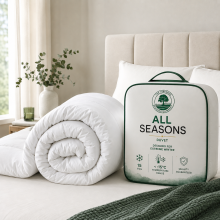 (15 TOG, Double) Ultra Warm Thick Duvet Breathable Anti Allergy 4.5 10.5 13.5 15 Tog Winter Duvets Single Double King Super King Size
