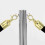 6pcs Rope End Stopper with Lobster Claw Clasps - Barrier Caps for Crowd Control &amp; Queue Divider 4
