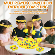Busy Bee Game Interaktiivinen Magneettinen Pöytäkalastus Hauskaa Aikuisille Ja Ryhmille Magneettinen Mehiläispeli Narulla Söpö