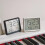 Magnetic Wall &amp; Fridge Digital Clock with Temp/Humidity Sensor, Slim LCD Display, Battery Powered 25-26s 2
