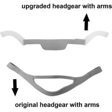 Set van 3 vervangende hoofdbanden met arm, compatibel met DreamWear, verstelbare zachte hoofdband