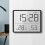 Magnetic Wall &amp; Fridge Digital Clock with Temp/Humidity Sensor, Slim LCD Display, Battery Powered 25-26s 4
