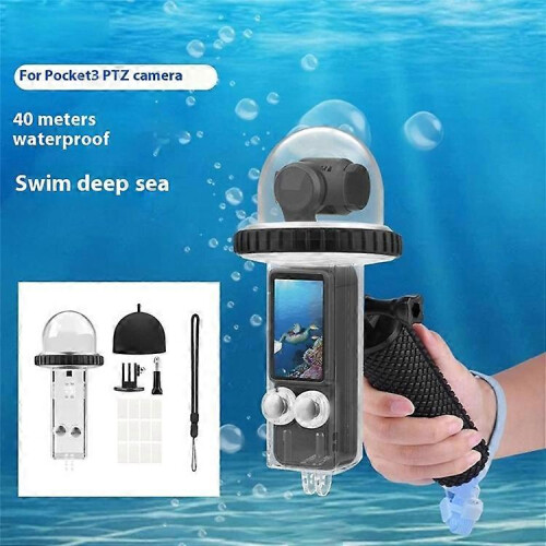 Waterproof Case Compatible For DJI Osmo Pocket 3 40m Underwater Diving Action Camera Protector 2
