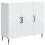 VidaXL vidaXL Sideboard White 89 x 34.5 x 80 cm Engineered Wood 1
