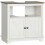 (White, Engineered Wood) White Under-Sink Vanity Unit 60x30x60cm 1