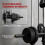 Wall Mount Cable Machine, 15 Positions Adjustable Cable Crossover Machine Dual Pulley System for Home Gym 8