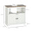 (White, Engineered Wood) White Under-Sink Vanity Unit 60x30x60cm 3