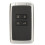 Suitable for 4-Button   Remote Control Car Key 434mhz-4A Chip Silver Back Flat 1