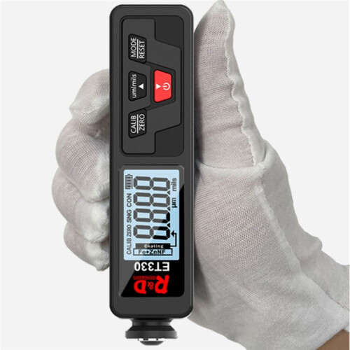 INSTRUMENTS R&D ET330 Autolakdiktemeter Galvaniserende Metaalcoatingdiktemeter 0-1500um Coatingtestermeter 1