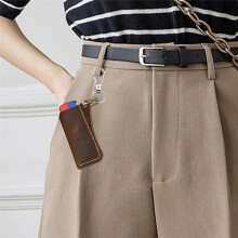 Igniter Holder Key Chain,Sleeve Holster Igniter Holder,Lighters Sleeve,Leather Igniter Sleeve,Igniter Accessories