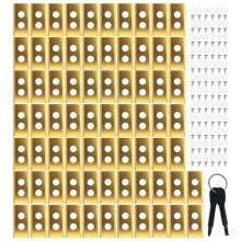 72PCS Replacement Blades for Luba & Yuka All Series Replacement Robotic Lawnmower Blades with Screwdrivers A