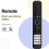 Replace TV Remote Control for TCL TV RC833 RC902V RC901V RC802N Universal Model Remote Control 5