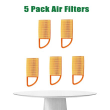 4282 141 0300 Luftfilter Ersatz für BR500 BR550 BR600 Rucksackbläser - 5er Pack