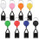 8 Pcs Retractable Lighter Clip, Lighter Holder Keychain with Clip (8 Colors) 2