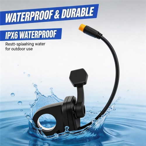Thumb Throttle Accelerator for IScooter IX3 IX4, Right Hand Accelerator Thumb Throttle Control