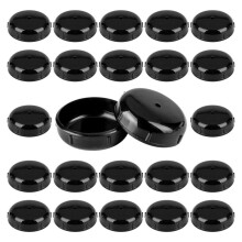36pcs 1-1/2 Inch Wrought Iron Patio Furniture Feet Caps Outdoor Patio Chair Leg Caps Floor Protecting Replacement