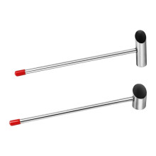 Long Handle Marshmallow Machine Spoons Small & Large Stainless Steel Sugar Scoop for Cotton Candy Maker Parts