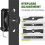 1set Lawn Mower Blade Balancer, High Precise with Magnetic for Adjustable Blade Holder, Wall Mounted Blade Balance Tool 5