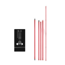 Alignment Sticks Holder, Swing Plane Trainer with 3 Alignment Sticks, Heavy Duty Metal Base Plate