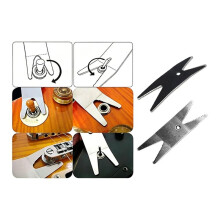 2 Piezas Llave de Guitarra Multiusos Herramienta para Guitarras para Ajuste de Instrumentos de Cuerda, Afinador de Perilla, Ajuste de Clavija de