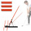 Alignment Sticks Holder, Swing Plane Trainer with 3 Alignment Sticks, Heavy Duty Metal Base Plate 2