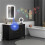 70 x 50cm LED Bathroom Mirror, with Bluetooth - Silver Tone 3