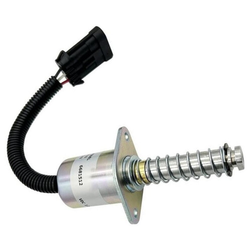 Für -Motor Teil 6681512 Kraftstoffabschaltventil 12V für -Bagger 1