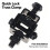 Quick Lock Lighting Truss Clamp, Folding Side Hook Base, Push Fast Lock Fixture, DIY Stage Light Truss Clamp Accessory 3