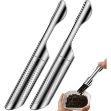 2pcs Tea Infuser for Loose Leaf Tea,2-in-1 Tea Scoop Infuser Tea Strainers for Loose Tea, 304 Stainless Steel Steeper