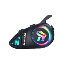 Casque  pour Casque 1200MAH Moto BT5.4 Appel Mains Libres Stéréo Anti-Brouillage Étanche Léger