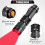 4pcs Red Light Flashlight LED Single Mode Torch 1 Mode Scalable Red Lens Filter Flashlight for Night Astronomy Aviation 2