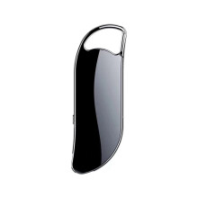 V11 32GB Voice Activated Recorder One Button Record MP3 Player Audio Dictaphone for Interview Meeting Black