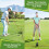 Alignment Sticks Holder, Angle Adjustable  Training Aid, Weighted  Swing Trainer with Metal Sticks 3