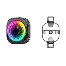 REDMAGIC 8 Pro Magnetic Phone Radiator Fast Semiconductor Cooling Fan with RGB Light for Mobile Gaming Black