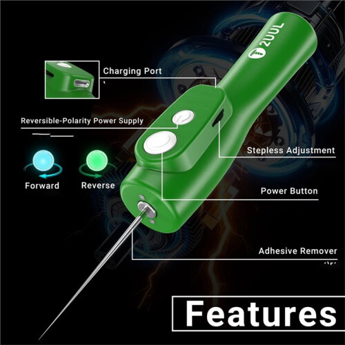 2UUL DA55 BIGEYE ROLLER LCD Screen Glue Removing Tool 2305R/Min Efficient Adhesive Remover Repair Toolsc 1