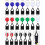 1set Retractable Lighter Clip, Colorful Lighter Pendant Keychain, Classic Lighter Cover, Single Clip 1
